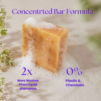 Volumising Shampoo Bar - Castor Oil | 80g