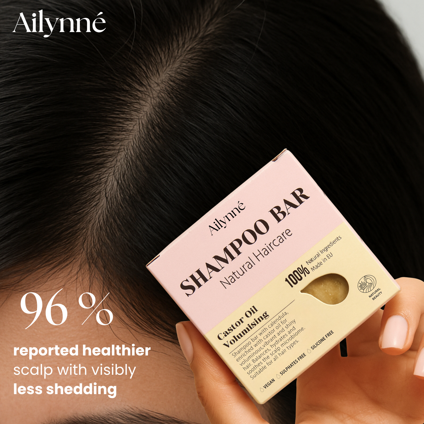 Volumising Shampoo Bar - Castor Oil | 80g