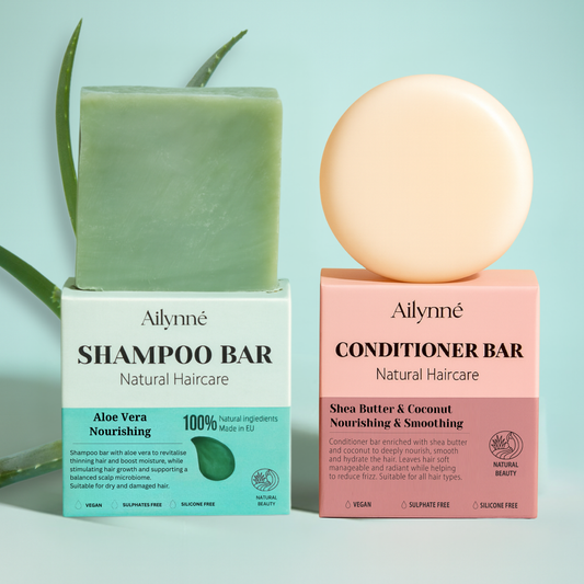 Aloe Vera Nourishing Shampoo & Conditioner Bar Combo