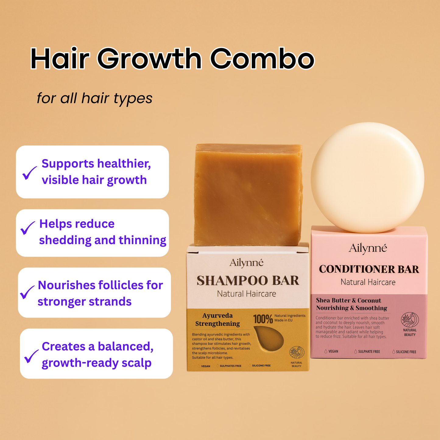 Shampoo & Conditioner Combo with FREE Welcome Kit