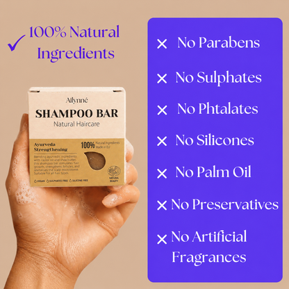 Strengthening Shampoo Bar - Ayurveda | 80g