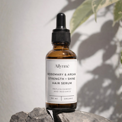 Rosemary & Argan Strength + Shine Hair Serum | 30ml