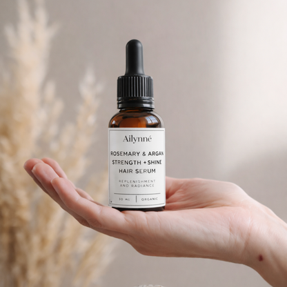 Rosemary & Argan Strength + Shine Hair Serum | 30ml