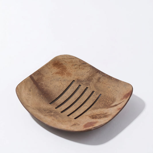 Handcrafted Coconut Shell Soap Dish